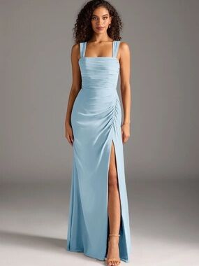 Azazie Jesaphine Gown - Sky Blue